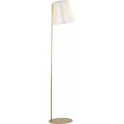 MAXLIGHT SEDA F0048 metal floor lamp painted gold IP20