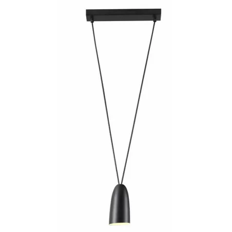 MAXLIGHT SISTEMA P0400 indoor hanging lamp G9, black lampshade MAXLIGHT SISTEMA P0400 indoor hanging lamp G9, black lampshade
