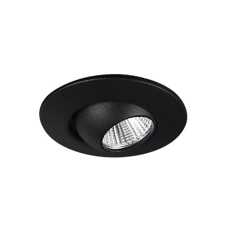 MAXLIGHT YUCA ROUND TILTED H0105, podtynkowa lampa LED 3W
