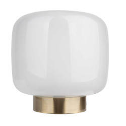 Maxlight SMOOTH T0046, gold color, glass shade with an E27 bulb