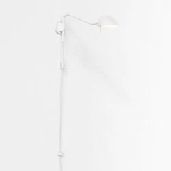 ASTRO wall lamp Serge white black 1476002/3, switch on the cable