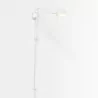 ASTRO wall lamp Serge white black 1476002/3, switch on the cable