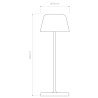 Astro Nomad elegant table lamp, available in 2 colors IP65
