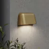 Astro Mast Twin outdoor wall lamp IP44 black, brass GU10