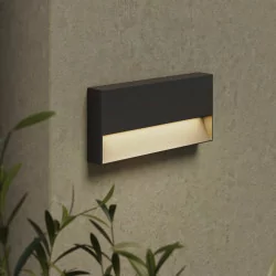 ASTRO Mori outdoor wall lamp in black, 2 sizes to choose from