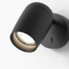 ASTRO Ella Wall brown, black wall lamp with a round lampshade, G9 bulb