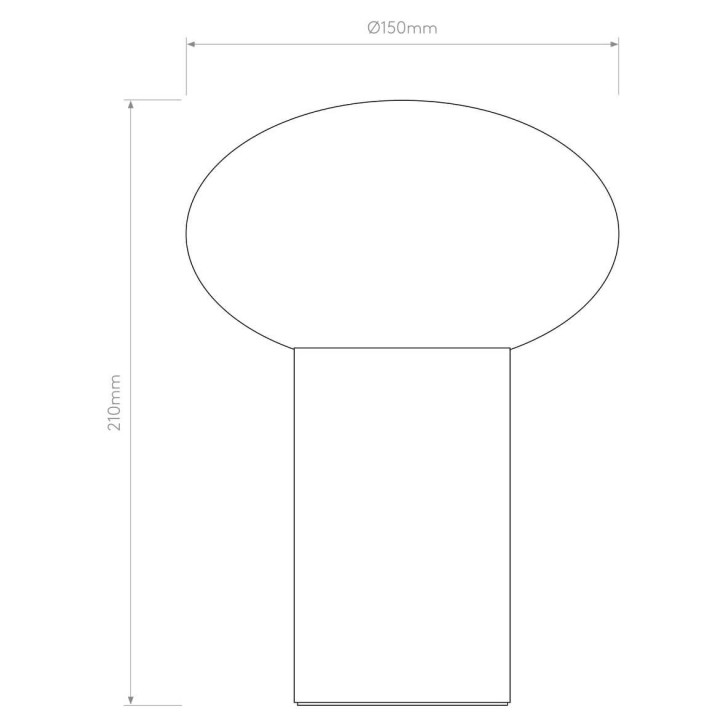 Astro Zeppo Portable elegancka lampa stołowa, dostępna w 3 kolorach