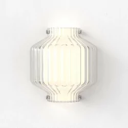 ASTRO Toro is a wall lamp with a double glass shade IP20