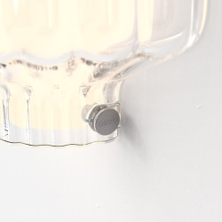 ASTRO Toro is a wall lamp with a double glass shade IP20