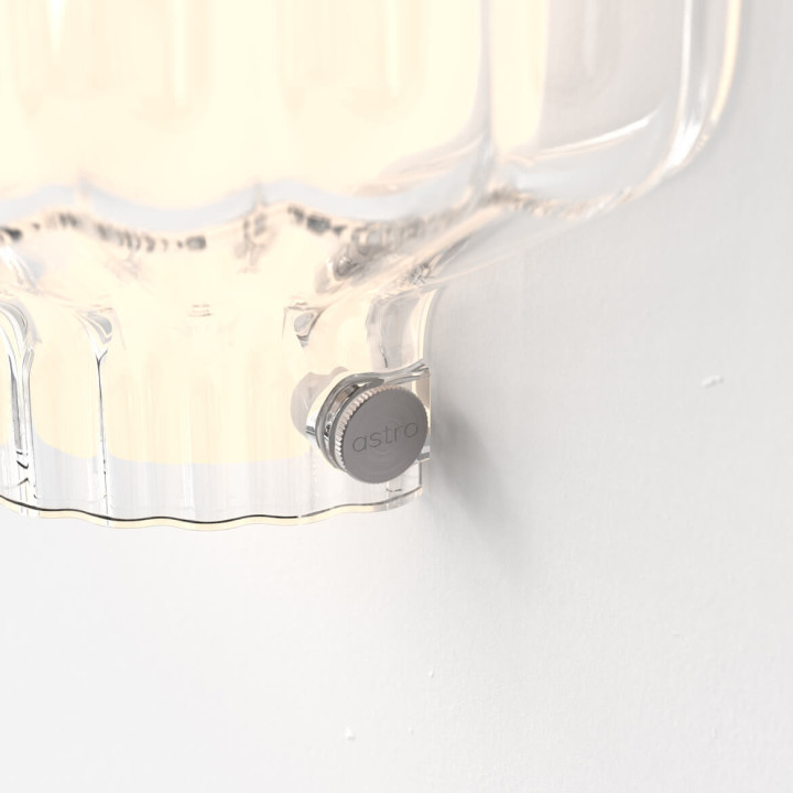 ASTRO Toro to lampa ścienna z kloszem z podw&oacute;jnego szkła IP20