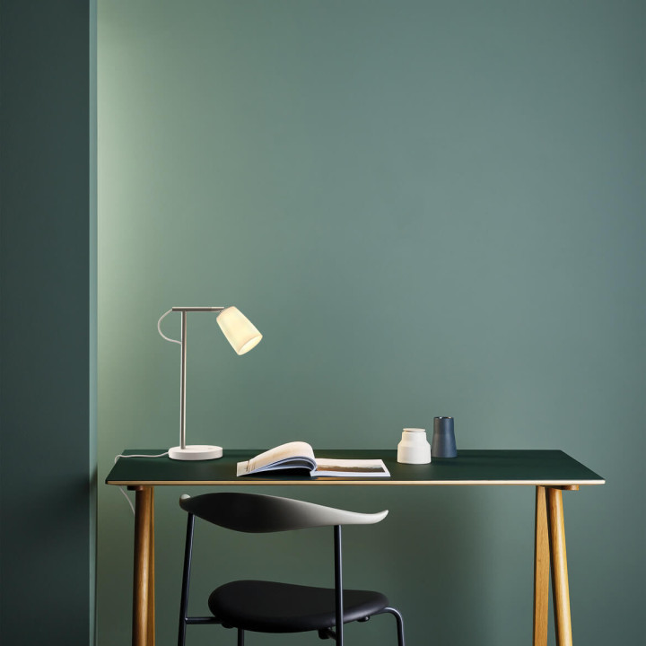 Astro Carlton Desk lampka stołowa w kolorze porcelany, żar&oacute;wka G9