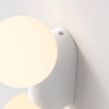 ASTRO Lyra Wall Twin wall lamp, glossy white, perfect for the bathroom