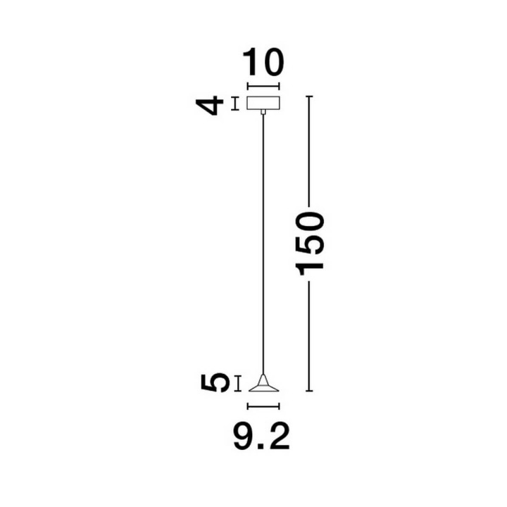 LUCES ACULA LE43491/2/3 wisząca 6W LED