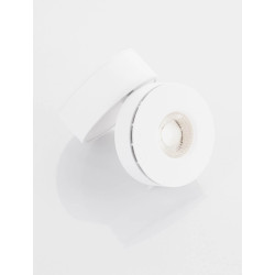 LUCES BADILLO  LE61655/6 okrągła lampa sufitowa aluminiowa czarna, biała