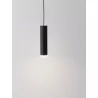 LUCES ACATLAN LE61643/4 czarna lub złota lampa wisząca długa tuba LED 5W