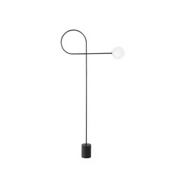 LUCES BANZHA LE43727 black floor lamp 165cm ball 1xG9