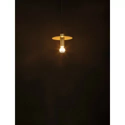 LUCES BAJIO LE43702/4 hanging lamp, black or gold IP20