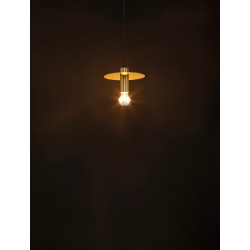 LUCES BAJIO LE43702/4 lampa wisząca w kolorze czarnym lub złotym IP20
