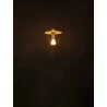 LUCES BAJIO LE43702/4 hanging lamp, black or gold IP20