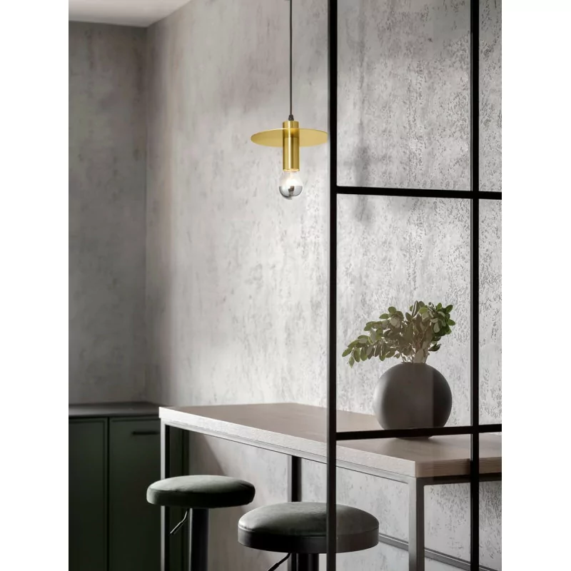LUCES BAJIO LE43702 gold pendant lamp IP20