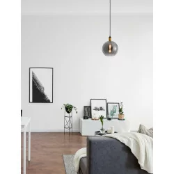 LUCES BALCHE LE43694/5/6 lampa wykonana z metalu i szkła żarówka E27