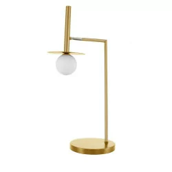 LUCES MORELOS LE43690 gold table lamp height 68cm ball 1xG9