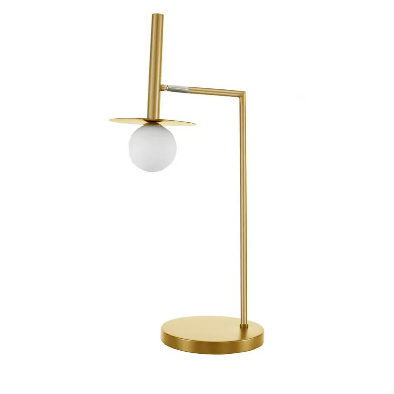 LUCES MORELOS LE43690 gold table lamp height 68cm ball 1xG9