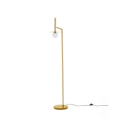 LUCES MORELOS LE43691 złota lampa podłogowa wysokość 165cm żarówka G9