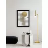 LUCES MORELOS LE43691 gold floor lamp height 165cm G9 bulb