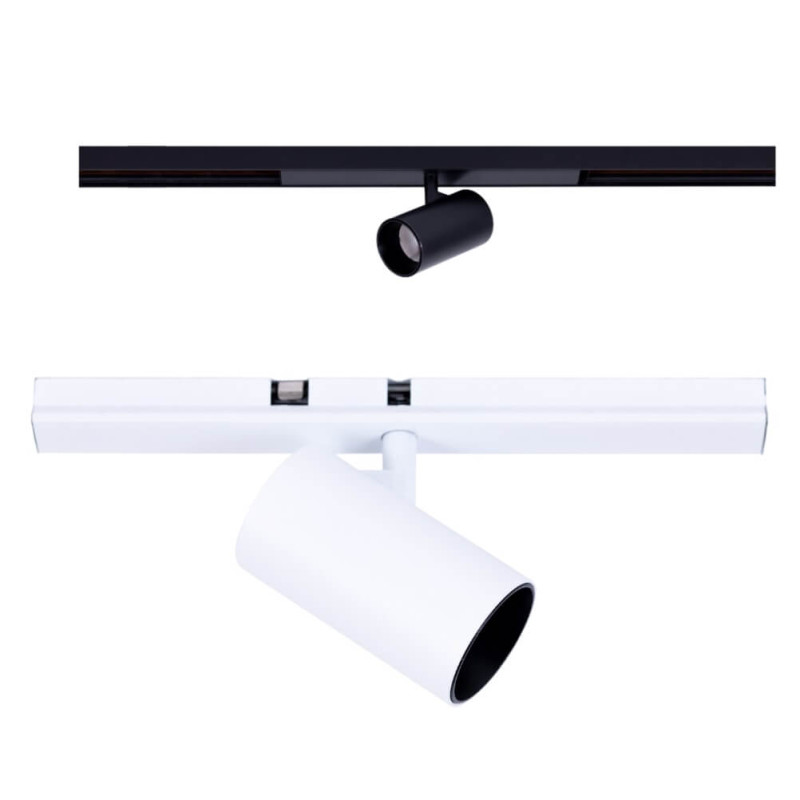 OXYLED MICROLINE S30 reflektorek LED 3cm czarny, biały