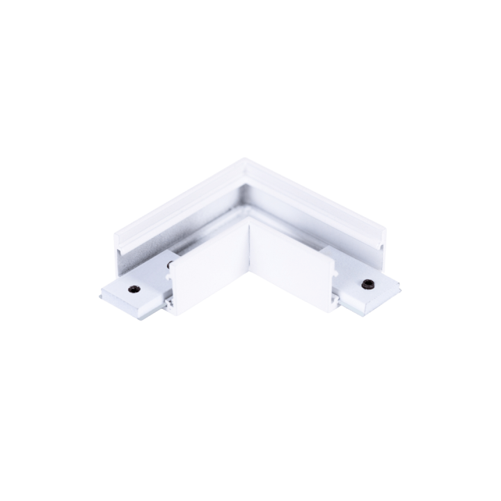 OXYLED MICROLINE 90&deg; mechanical connector, black and white