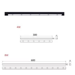 OXYLED MICROLINE DOT6, DOT12 lampa diodowa LED 702598, 702574