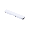 OXYLED MICROLINE biała zaślepka frontowa aluminiowa 10cm do szyn micro