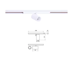 OXYLED MICROLINE S30 mały reflektorek LED 3cm biały moc 6W