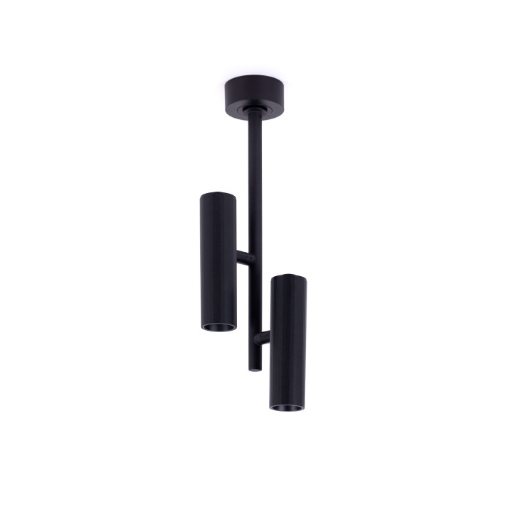 OXYLED BIVIO DUE 2x8W surface lamp LED black, white 3000K or 4000K
