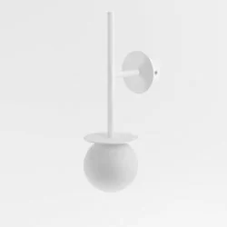 CLEONI Cotton TR1 wall lamp made of steel, G9 bulb