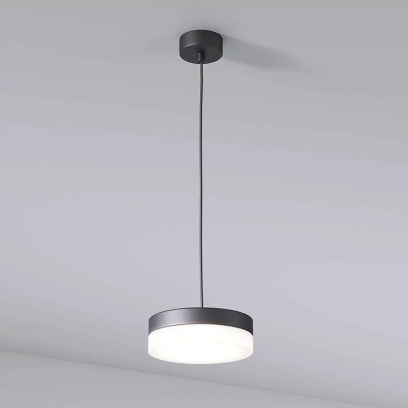 CLEONI Pill lampa wisząca LED 10W czarna