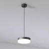 CLEONI Pill lampa wisząca LED 10W czarna