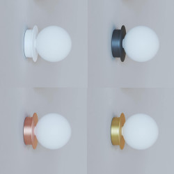 CLEONI Cotton wall lamp TC1, G9 bulb