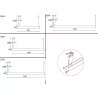 CLEONI CLEOLine LED hanging lamp SL105/01/MP