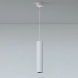 CLEONI Ann LED SLM hanging lamp, tube shape, 3 colors IP20