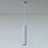 CLEONI Ann LED SLM hanging lamp, tube shape, 3 colors IP20