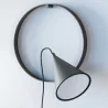 CLEONI Rim wall lamp black IP20