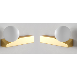 CLEONI Kvarc wall lamp, G9 bulb, 5 colors to choose from