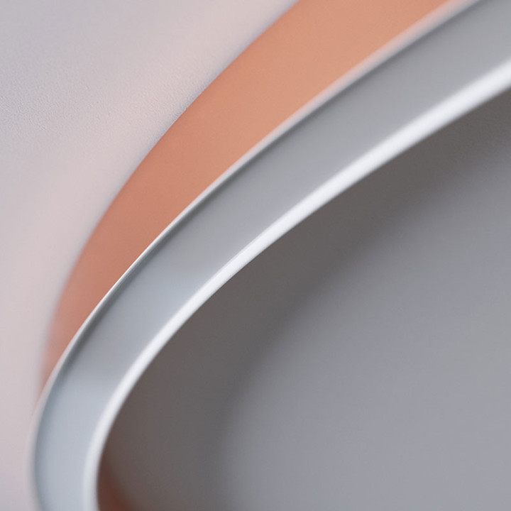 CLEONI Alfredo LED ceiling lamp made of steel, large selection