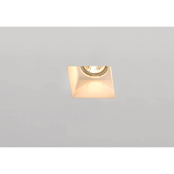 SLV PLASTRA 148071 square white GU10 frame
