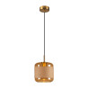 SLV PANTILO ROPE gold, silver hanging lamp, E27 thread