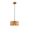 SLV PANTILO ROPE gold, silver hanging lamp, E27 thread