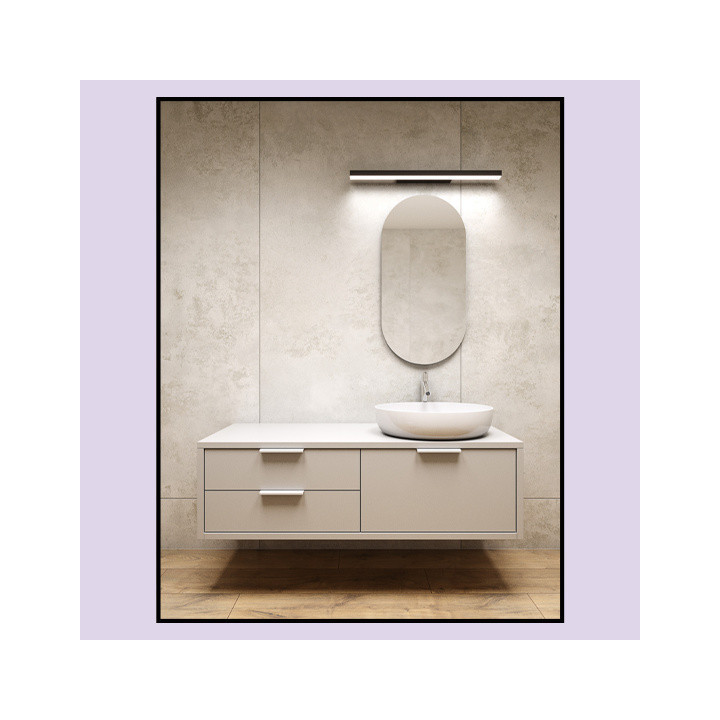 AQFORM SET RAW mini LED hermetic kinkiet nad lustro do łazienki IP44