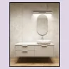 AQFORM SET RAW mini LED hermetic kinkiet nad lustro do łazienki IP44